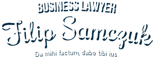 Prawnik startupów Filip Samczuk